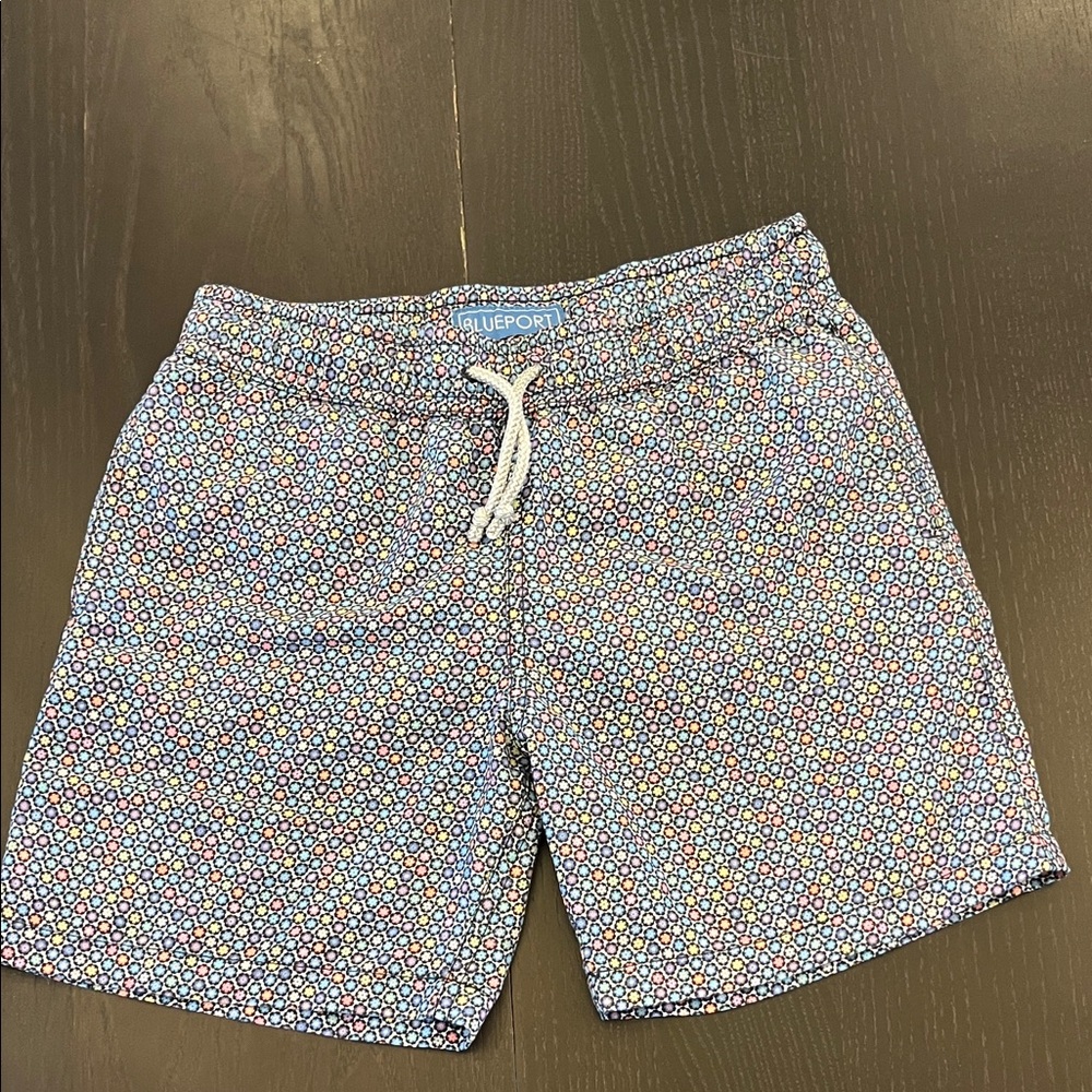Kids Swim Trunks - Multicolor Pattern